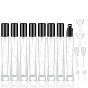 IRON BILL 10ml glass spray bottle pour: compact travel perfume option