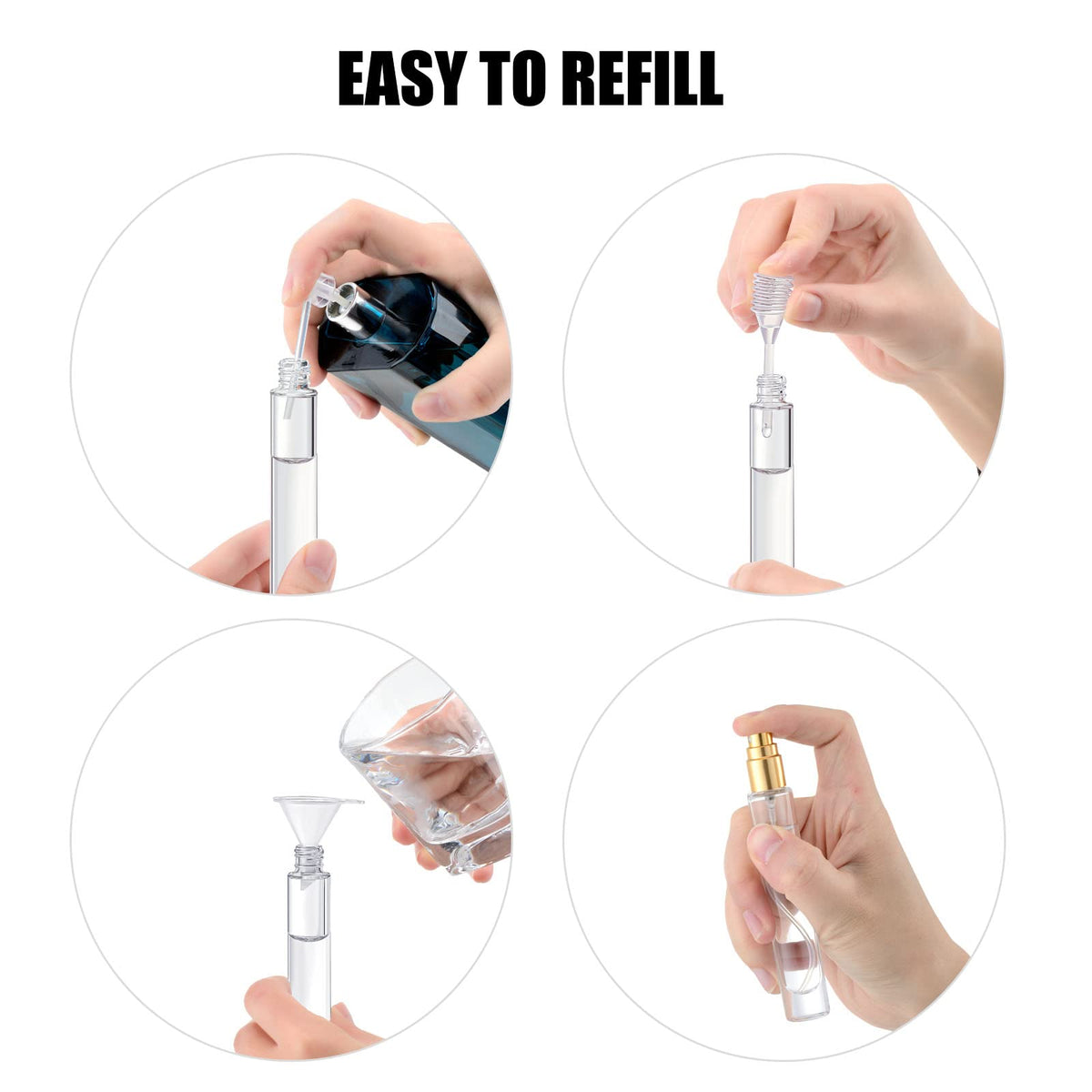 IRON BILL pump transfer tools for easy fragrance moves