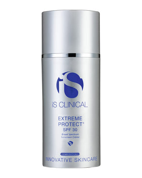 iS CLINICAL Extreme Protect SPF 30 bottle front for daily sunscreen.