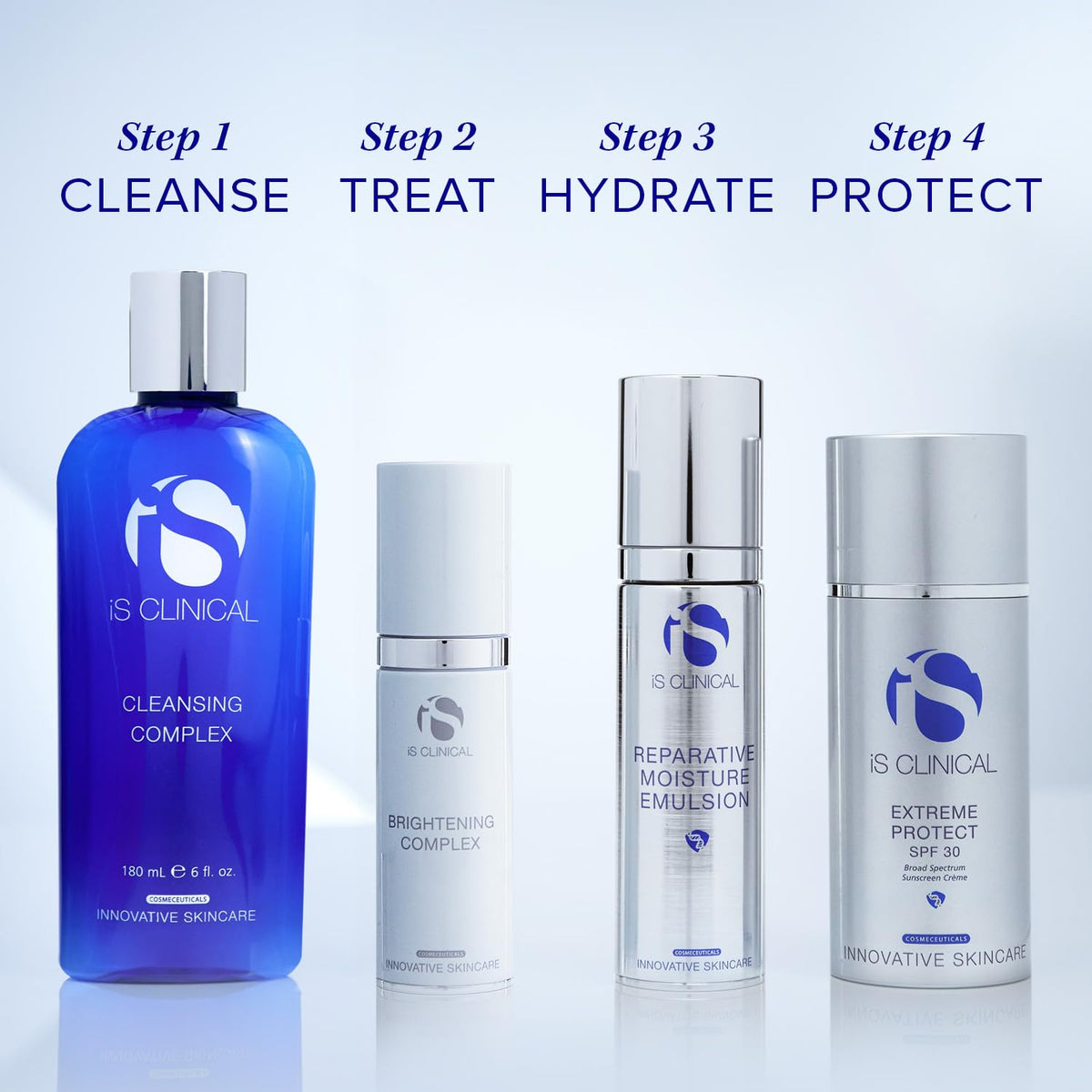 iS CLINICAL Extreme Protect SPF 30 packaging label communicates protection.