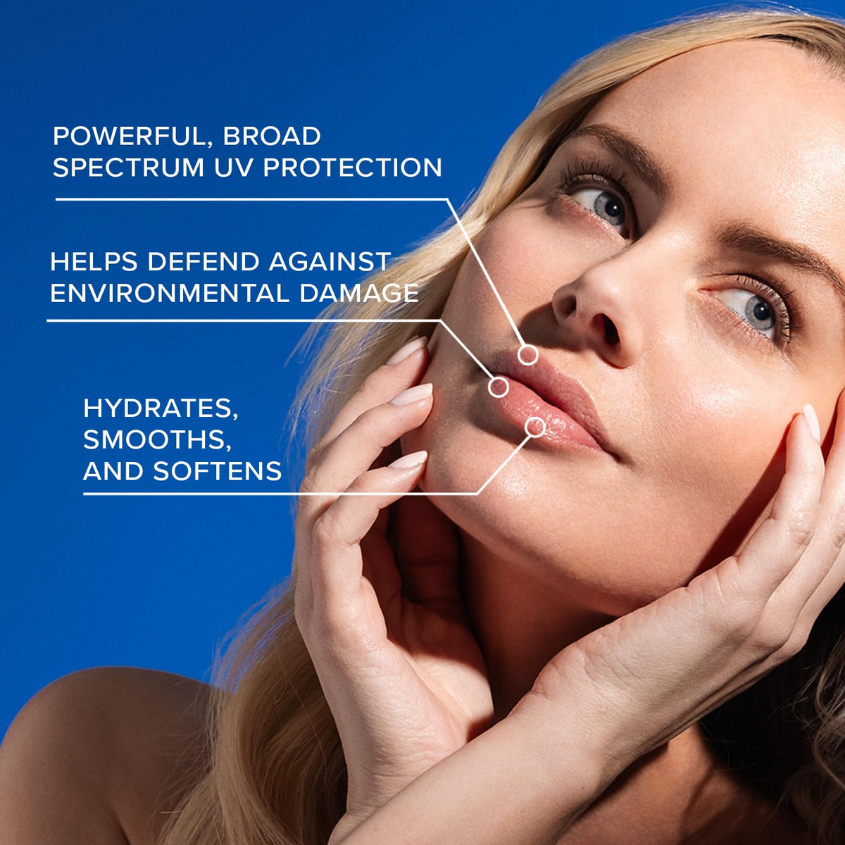 iS CLINICAL Liprotect SPF 35 balm texture-application demonstrates smooth, non-sticky lip care.
