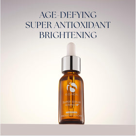 iS CLINICAL Super Serum Advance+ dropper close-up for even application