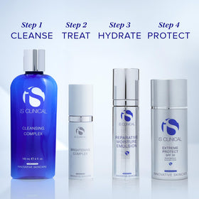 iS CLINICAL Warming Honey Cleanser packaging box and jar design