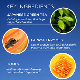 iS CLINICAL Warming Honey Cleanser texture closeup showing rich emollient feel