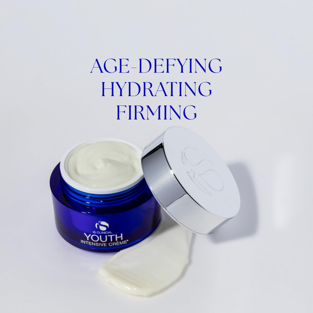 iS CLINICAL Youth Intensive Crème texture detail indicating luxurious hydration and velvety finish