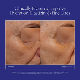 iS CLINICAL Daily Dynamic Hydrator application demonstrating quick absorption.