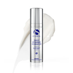 iS CLINICAL Daily Dynamic Hydrator bottle emphasizing premium packaging for daily hydration.