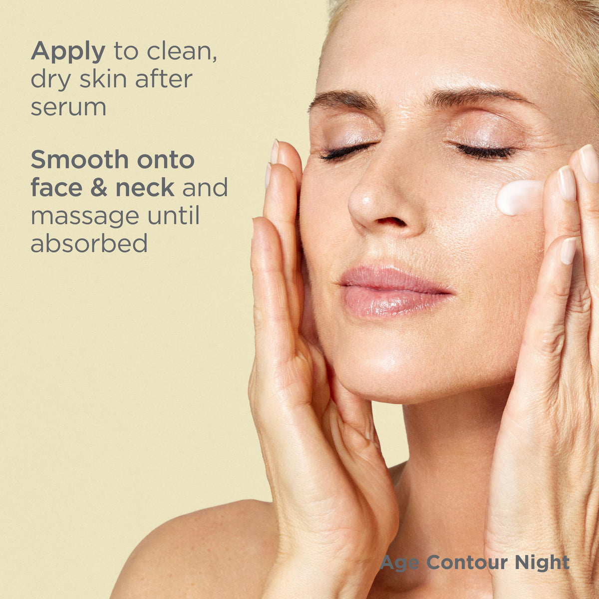 Product on bathroom counter ready for nightly skincare ritual.