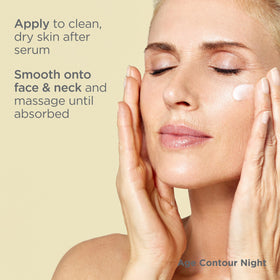 Product on bathroom counter ready for nightly skincare ritual.