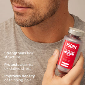 ISDIN Lambdapil ingredients Serenoa repens and Pygeum africanum