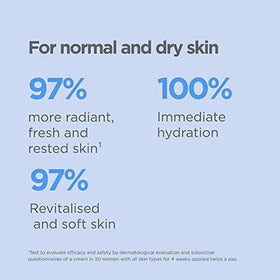 ISDIN Isdinceutics Eco-Refill texture swatch highlights lightweight absorption.