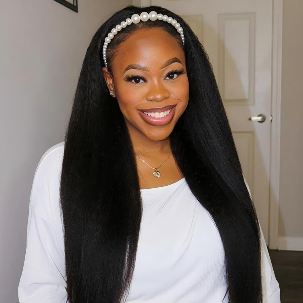 ISEE 22in wig suits down styles or elegant updos.