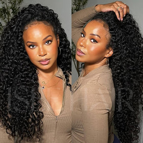 ISEE 7x5 lace closure with wide parting for flexible styling
