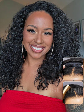 ISEE glueless wig cap breathable design for comfortable all-day wear