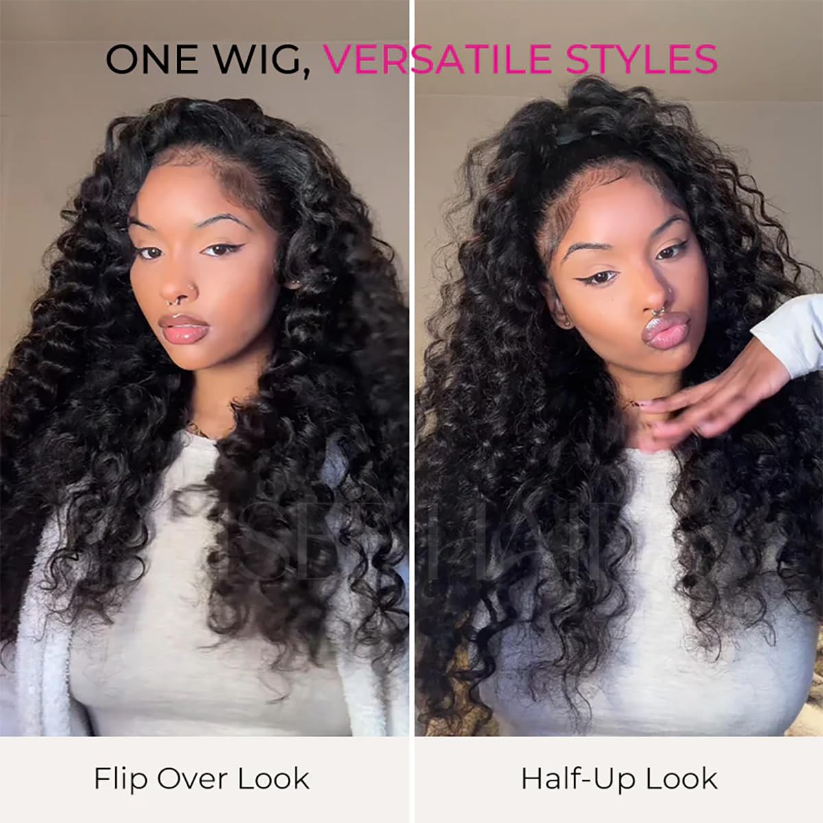ISEE glueless half wig no lace, beginner friendly and gentle scalp