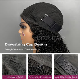 ISEE Half Wig seamless clip-ins for effortless volume and texture