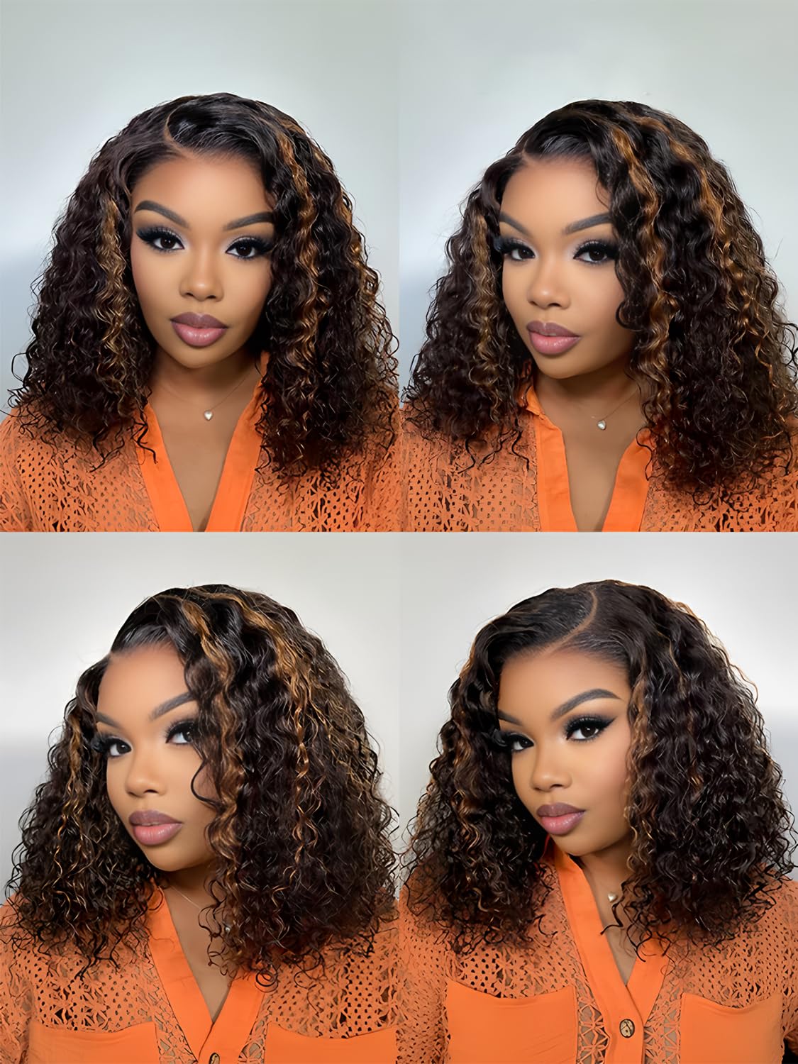 ISEE pre-plucked natural hairline offers effortless styling.