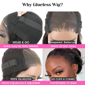 ISEE wig ready for dyeing and heat styling without glue.