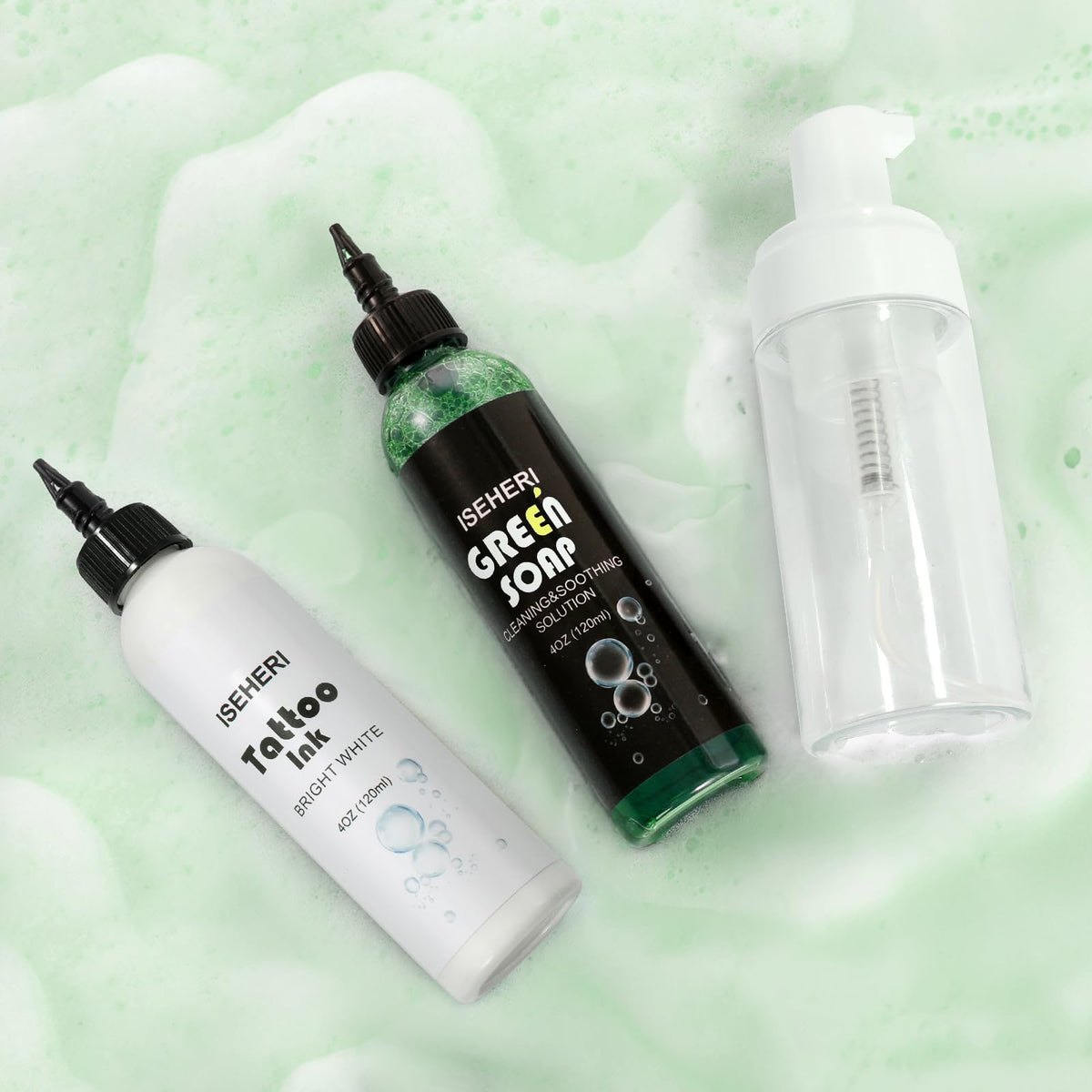 ISEHERI two-in-one bundle packaging shows studio-ready efficiency.
