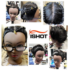 ISHOTAIME complete styling practice with curling and straightening