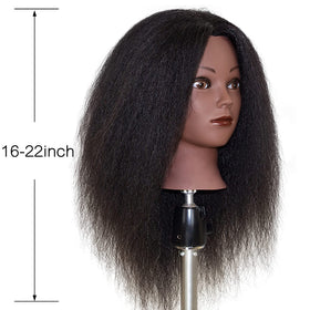 ISHOTAIME head measures 22 inches for versatile styling