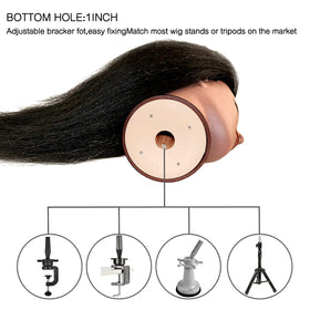 ISHOTAIME head supports curling, straightening, cutting and washing practice