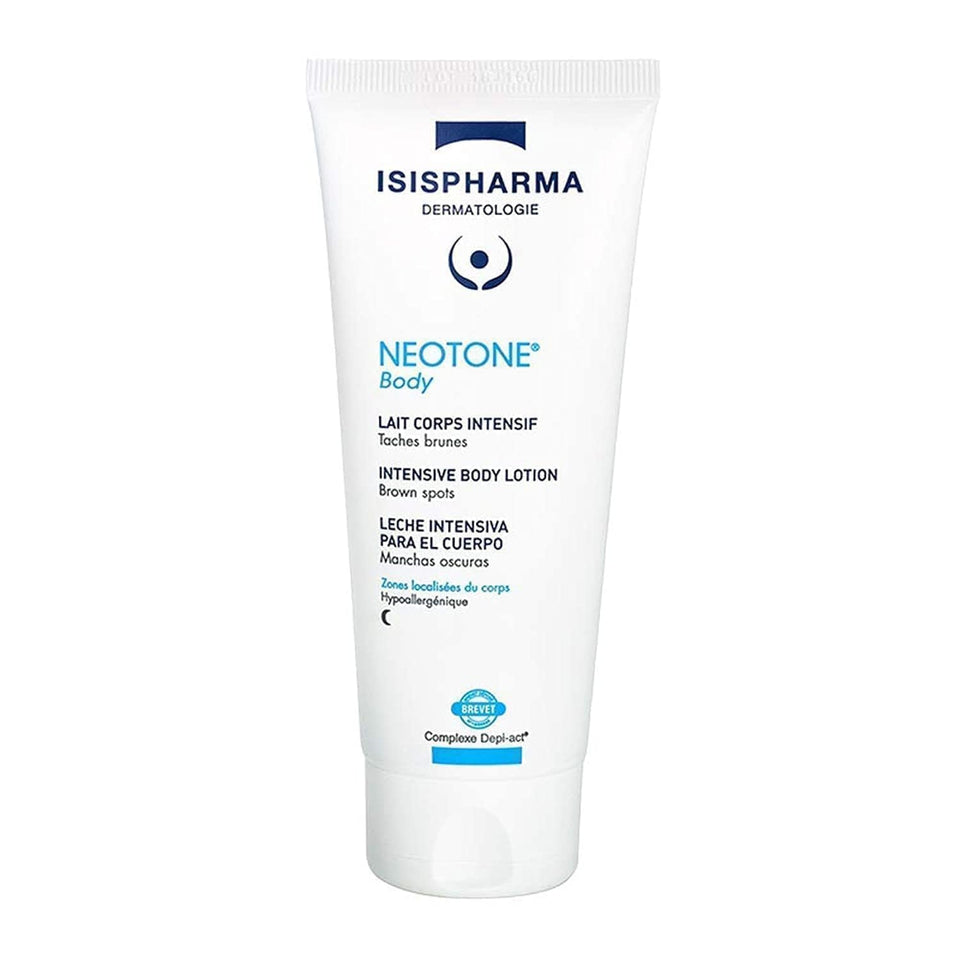 IsisPharma Intensive Body Milk bottle on bright background for hydration