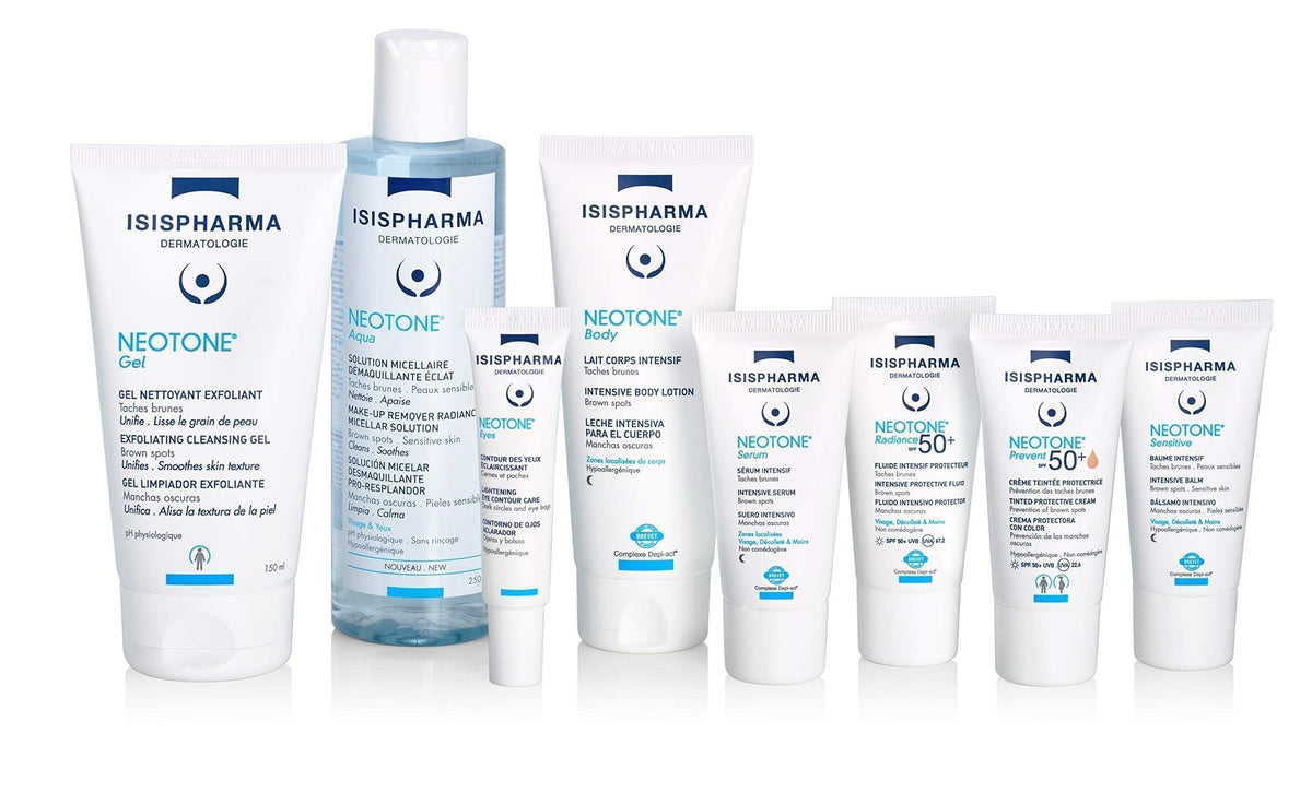 IsisPharma Intensive Body Milk texture close-up demonstrates smooth absorption