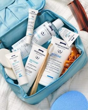 IsisPharma Intensive Body Milk applied to arm for gentle nourishment