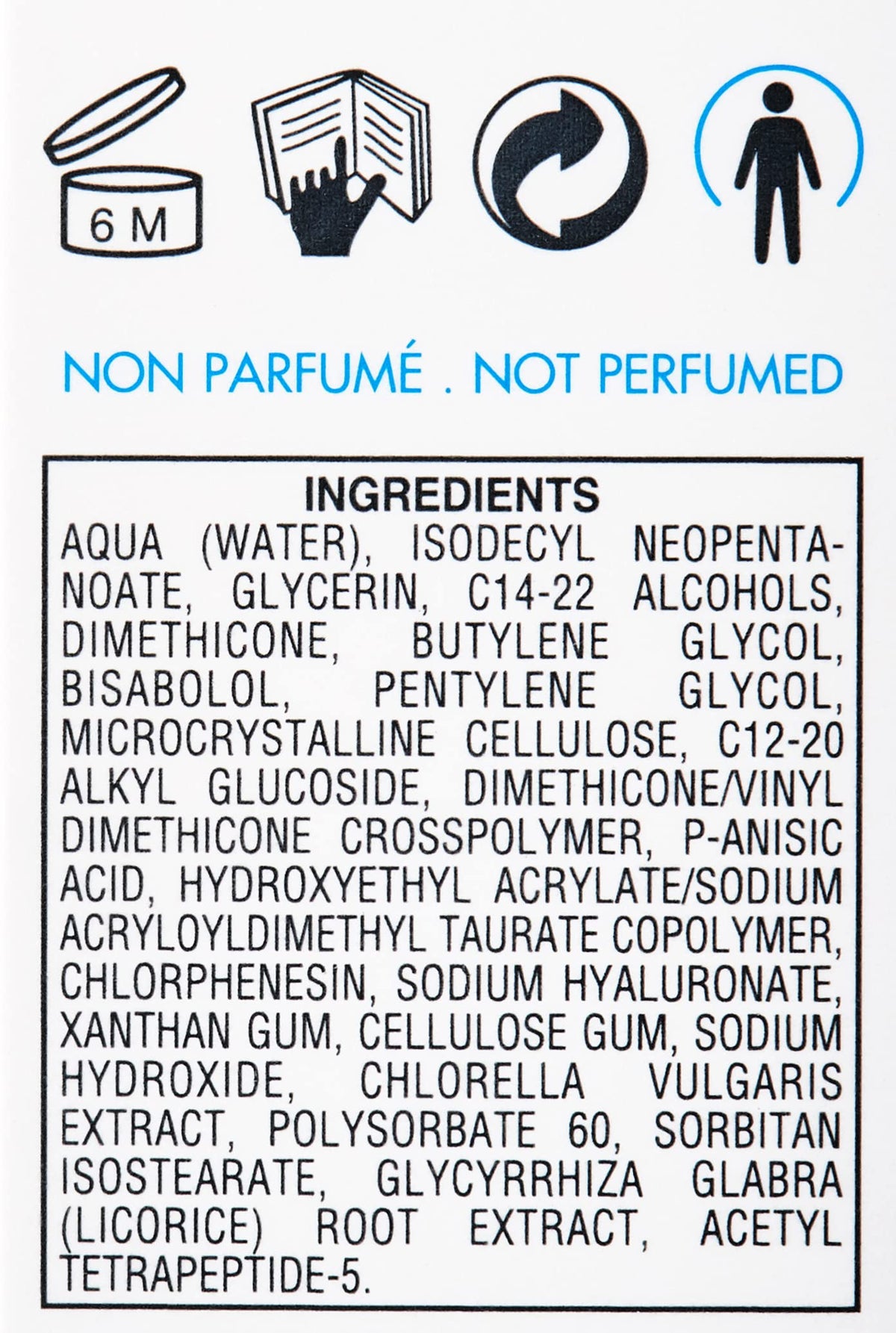 IsisPharma Neotone Eye Contour gel cream demonstrating soothing application.