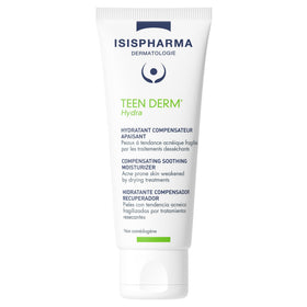 IsisPharma soothing compensating cream jar close-up for oily skin texture