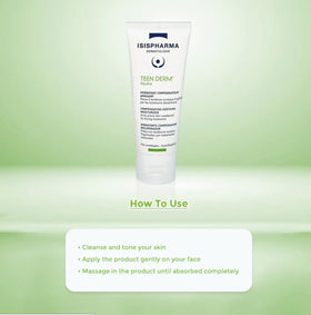 IsisPharma soothing compensating cream texture swirl showing fast absorption