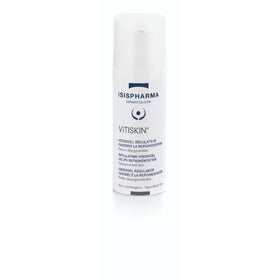 IsisPharma Vitiskin hydrogel texture closeup shows smooth absorption and refreshing feel.