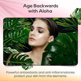 Island Essence Plumeria Lotion with plumeria bloom evokes tropical fragrance