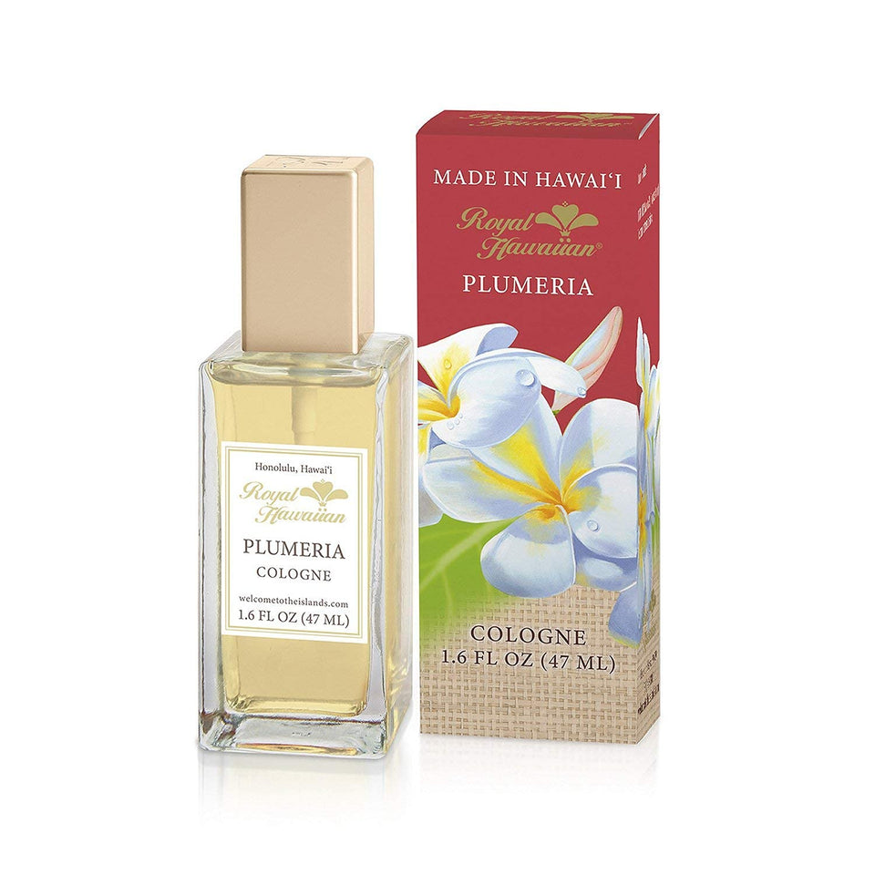 Island Heritage Hawaii Royal Hawaiian Plumeria spray bottle with tropical fragrance for daily wear.