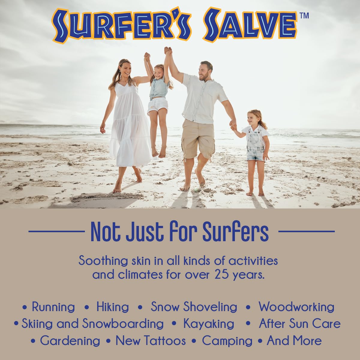Island Soap & Candle Works Surfer's Salve texture for quick application