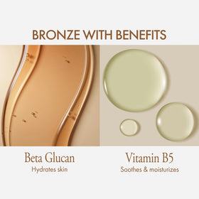 Isle of Paradise beta glucan hydration boost close-up supports healthy-looking skin