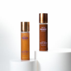 Isle of Paradise 100 ml bottle mist highlights portable, travel-friendly design
