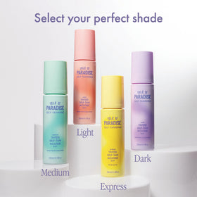Isle of Paradise no-streaks, no-smell formula for comfortable application.