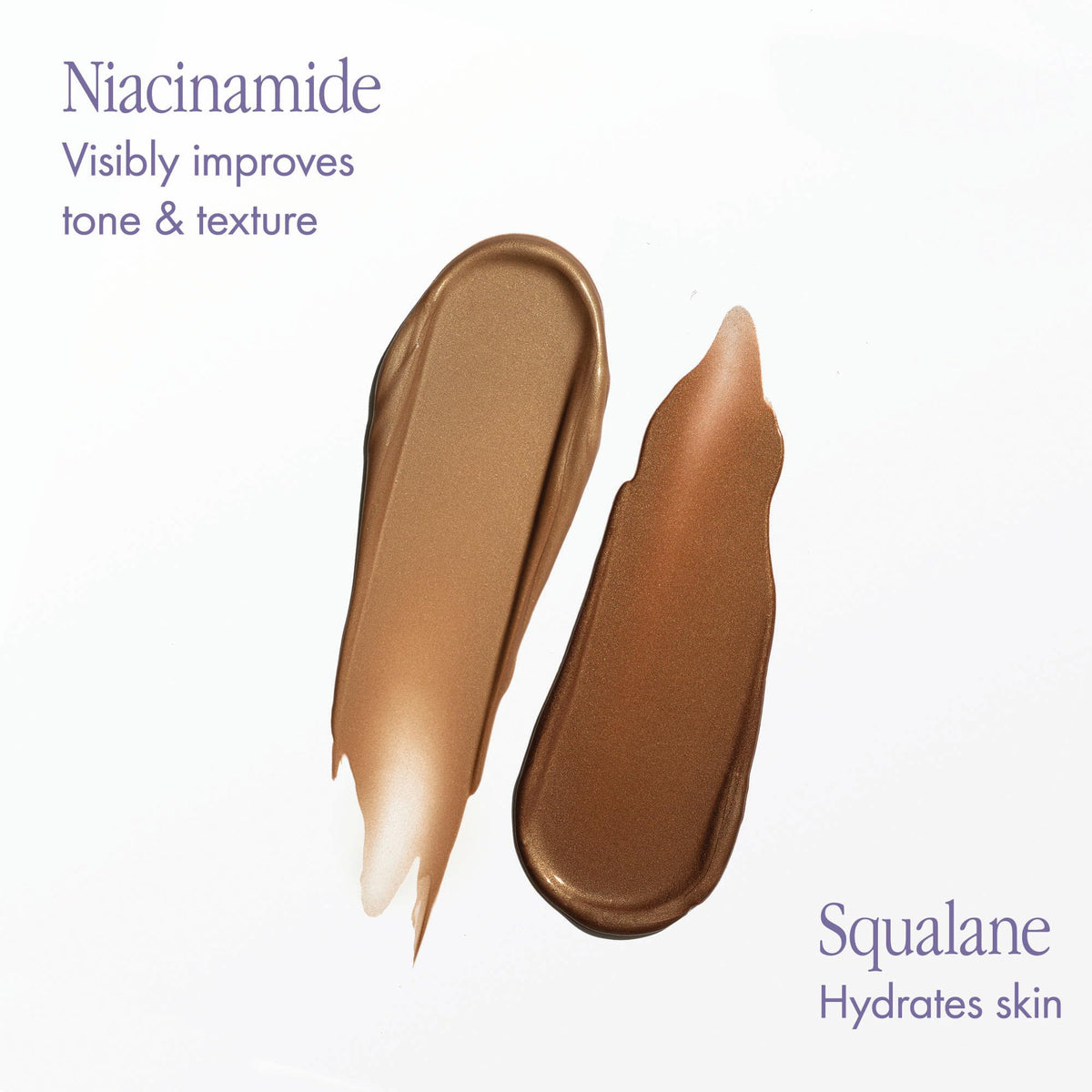 Isle of Paradise Sunny Serum Champagne body bronzer on skin for cohesive glow