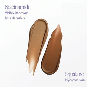 Isle of Paradise Sunny Serum Champagne body bronzer on skin for cohesive glow