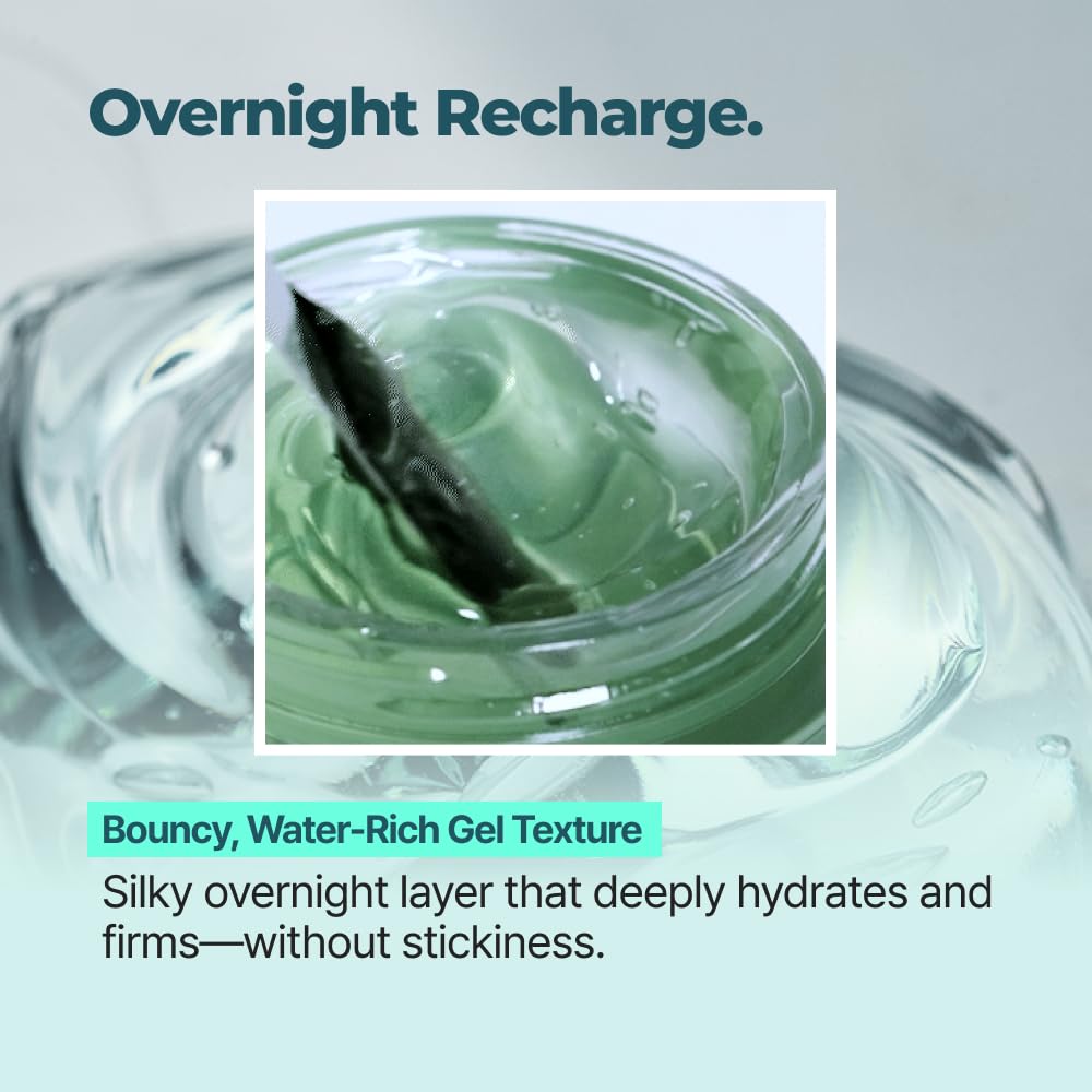 IsNtree Gim PDRN Deep Sleep Mask hyaluronic acids closeup highlights moisture.