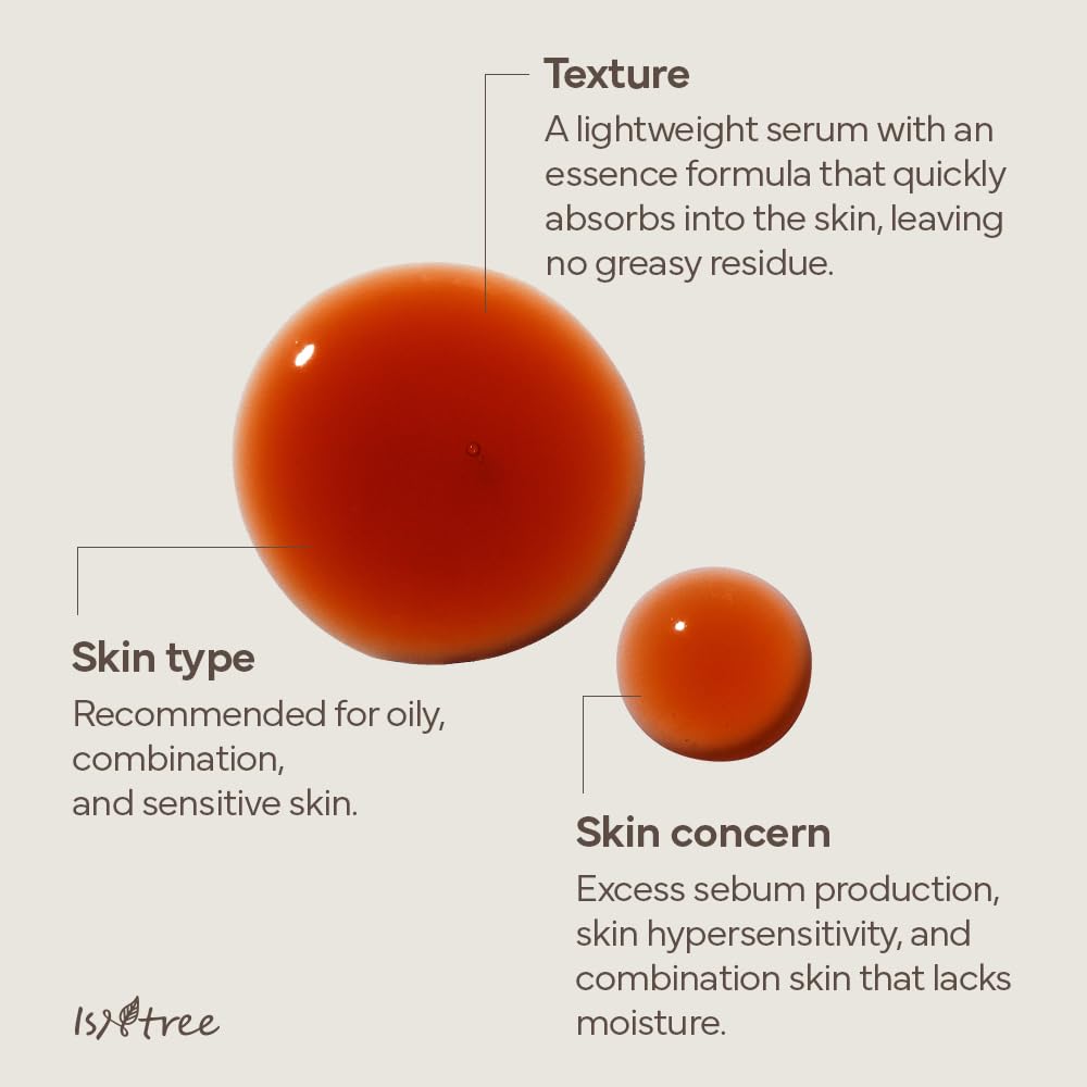 ISNTREE Gel-texture close-up showing quick absorption.
