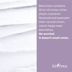 IsNtree Onion Newpair cleansing foam on shelf with soft lather