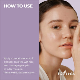 IsNtree Onion Newpair cleansing foam texture supports gentle cleansing