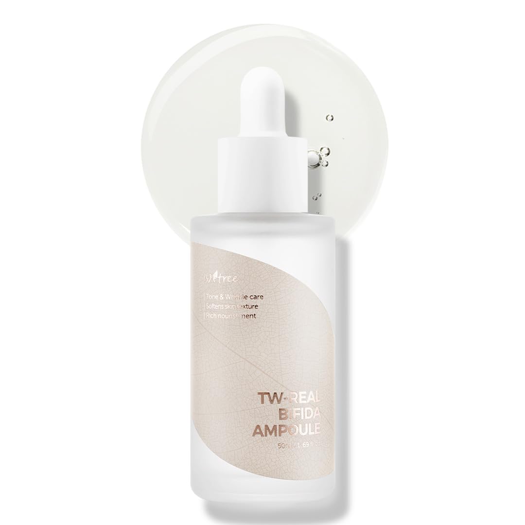IsNtree TW-Real Bifida Collagen Ampoule bottle pour hydration and nourishment.