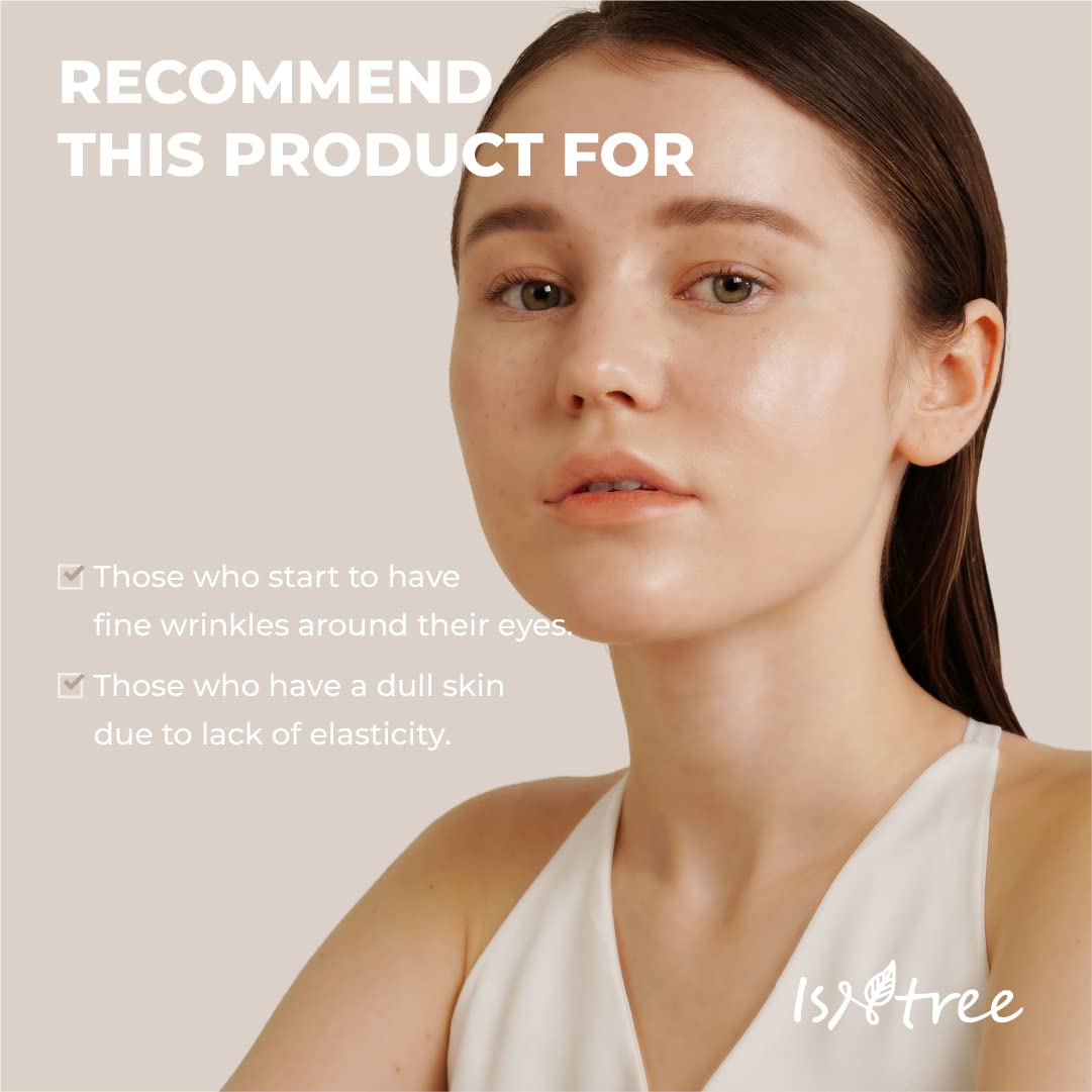 IsNTREE TW-REAL Eye Cream daily-use scenario beside skincare routine.
