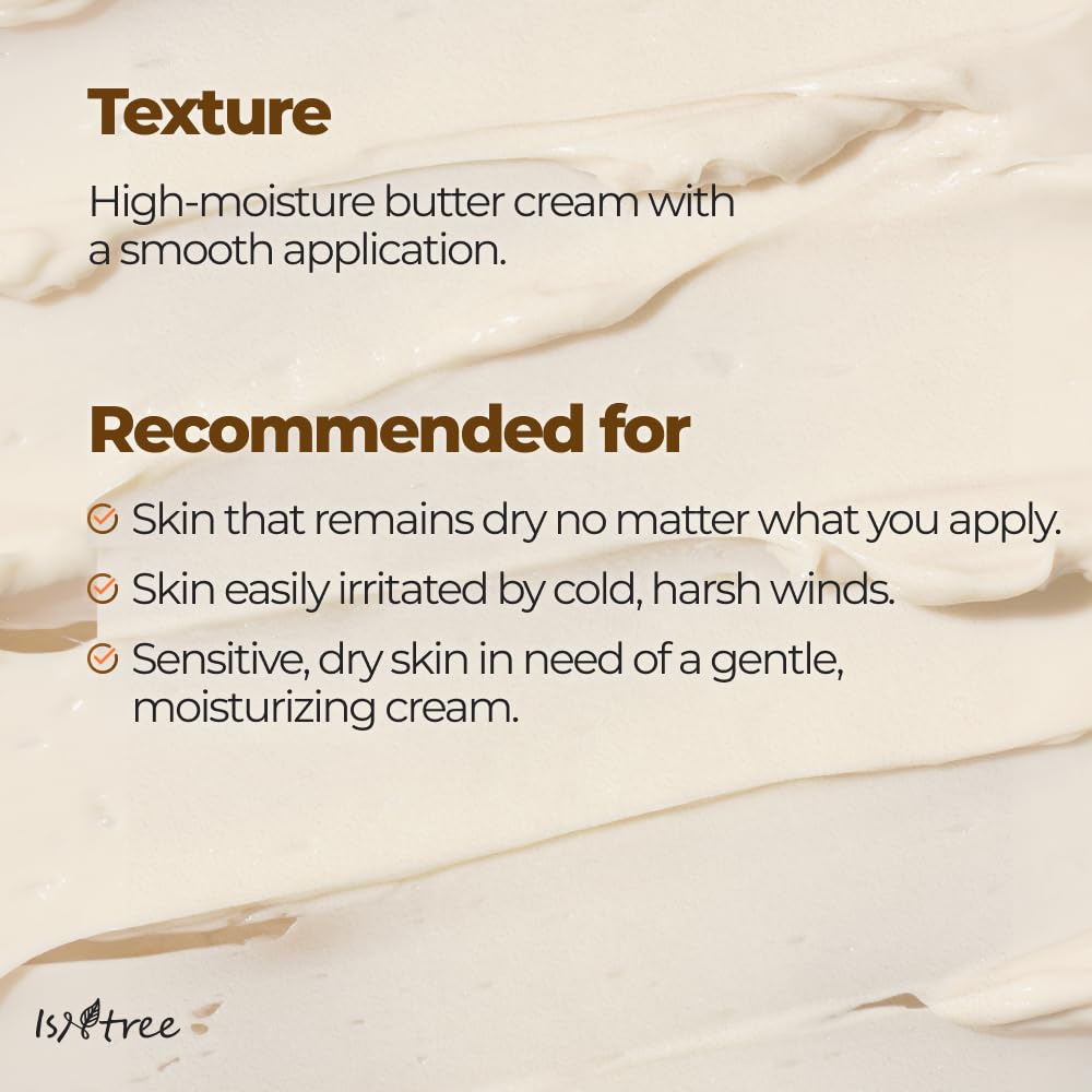 IsNtree Yam Root Vegan Milk Cream ingredient list highlighting yam root vegan formula.