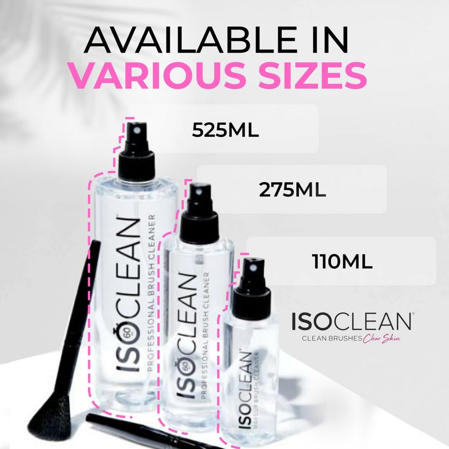 Isoclean vegan refill packaging reduces waste and keeps routine eco-friendly
