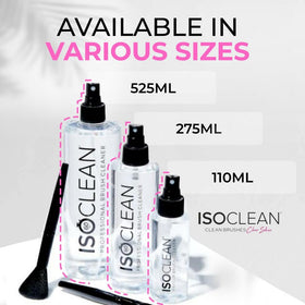 Isoclean vegan refill packaging reduces waste and keeps routine eco-friendly